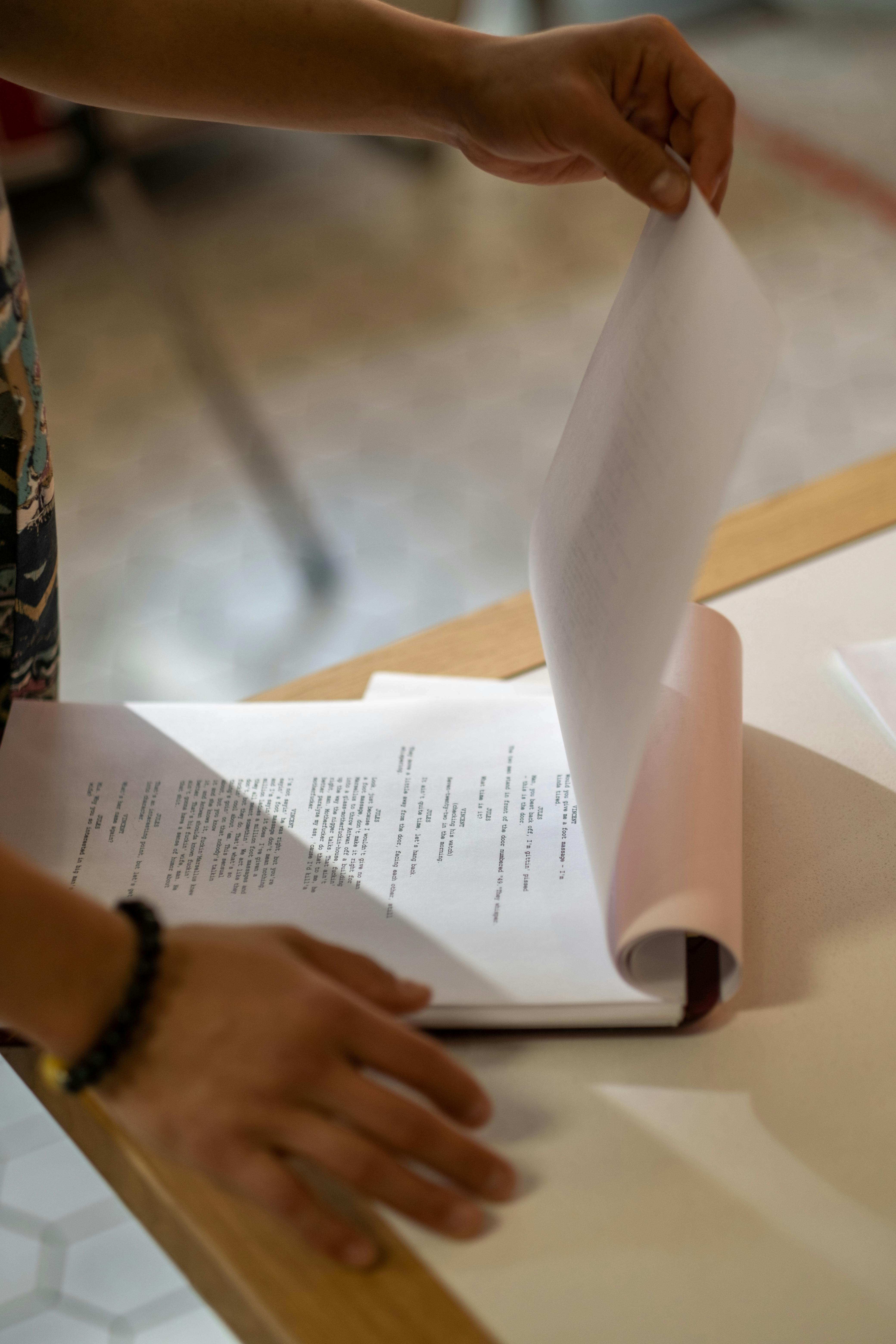 Scoring the script